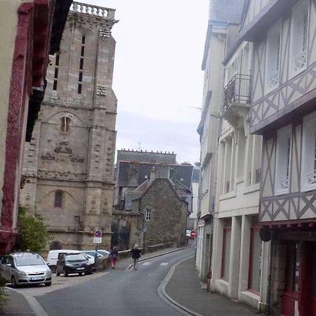 Charmant Studio A Colombages Morlaix Bagian luar foto