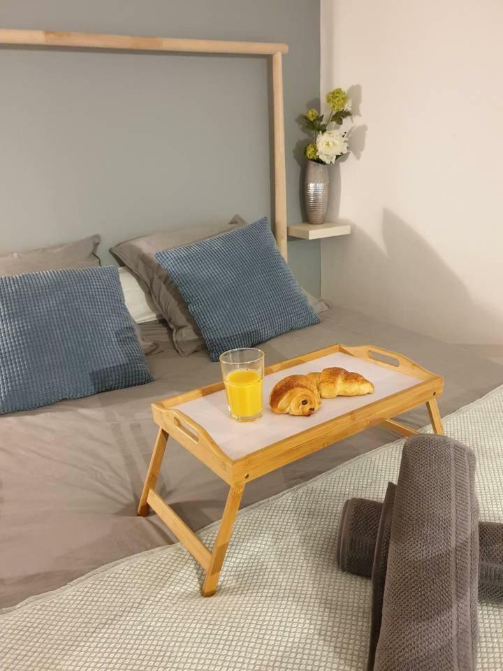 Charmant Studio A Colombages Morlaix Bagian luar foto